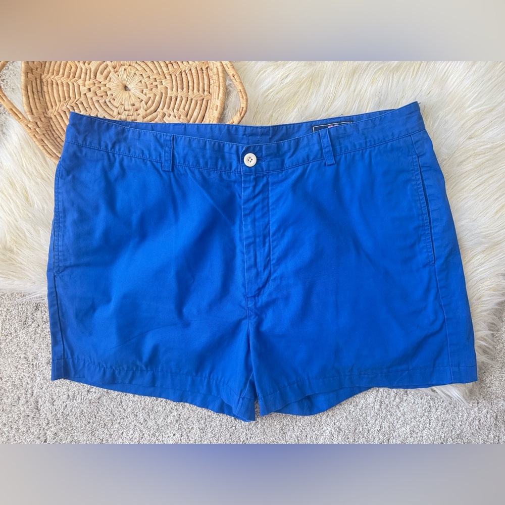 Vineyard Vines Blue Cotton Club Short Size 38